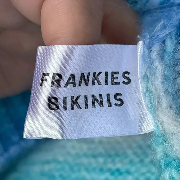 FRANKIES BIKINIS Bennie Oversized Knit Sweater S/XS - Picture 7 of 11